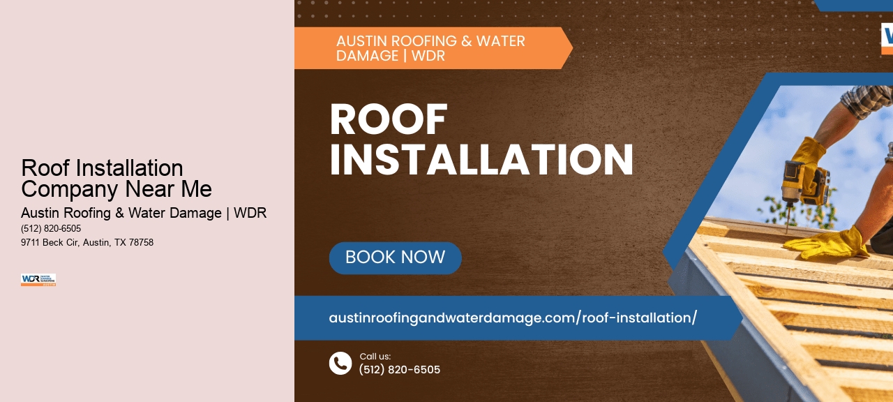 Roof Installation Company Near Me